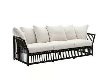 SOFTCAGE - Rattan garden sofa by B&B Italia Outdoor - view 3